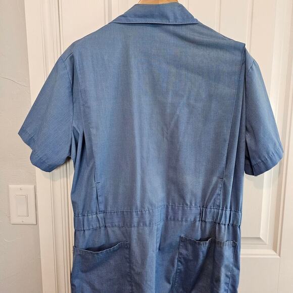 Dickies Vintage Coveralls Mens Size 44 Medium Blue 90s Utility Streetwear Grunge - Picture 6 of 14